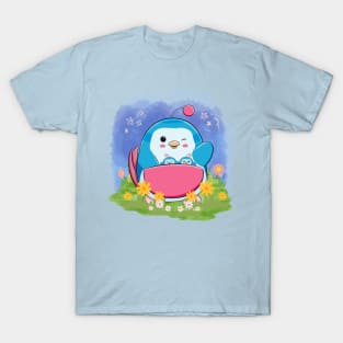 Chickapeep with background- Coexistence Webcomic T-Shirt